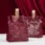 Wine Red Wine Red Bow Champagne Leather