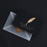 High-grade Black Hot Stamping Greeting Card - Image 7