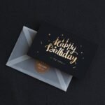High-grade Black Hot Stamping Greeting Card - Image 6