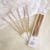 Curve Candle Champagne Gold