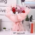Elegant Transparent Waterproof Flower Bouquet Wrapping Paper - Image 3