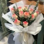 Plain Color Semi Transparent Waterproof Flower Wrapping Paper - Image 2