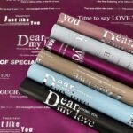 Silver Stamped English Flower Wrapping Paper - Image 3