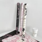 Rose Essence Flower Wrapping Paper - Image 2
