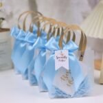 High Grade Transparent Handbag with Raffia & Wish Card - Image 4