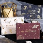 Aesthetic & Artistic Textured Folding Greeting Card with Envelope Set