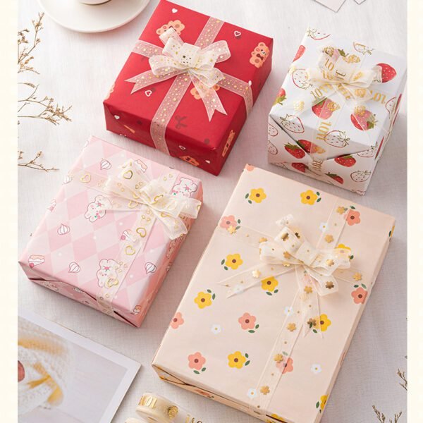 Kids Birthday Gift Wrapping Paper