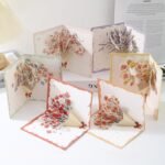 Pop-Up Flower Bouquet Greeting Card with Envelope - Image 2