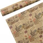 Retro Theme Wrapping Paper for Gift Wrapping - Image 4