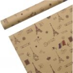 Retro Theme Wrapping Paper for Gift Wrapping - Image 9