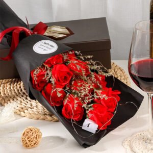 Beautiful Luxury Flower Bouquet with Stunning Premium Box