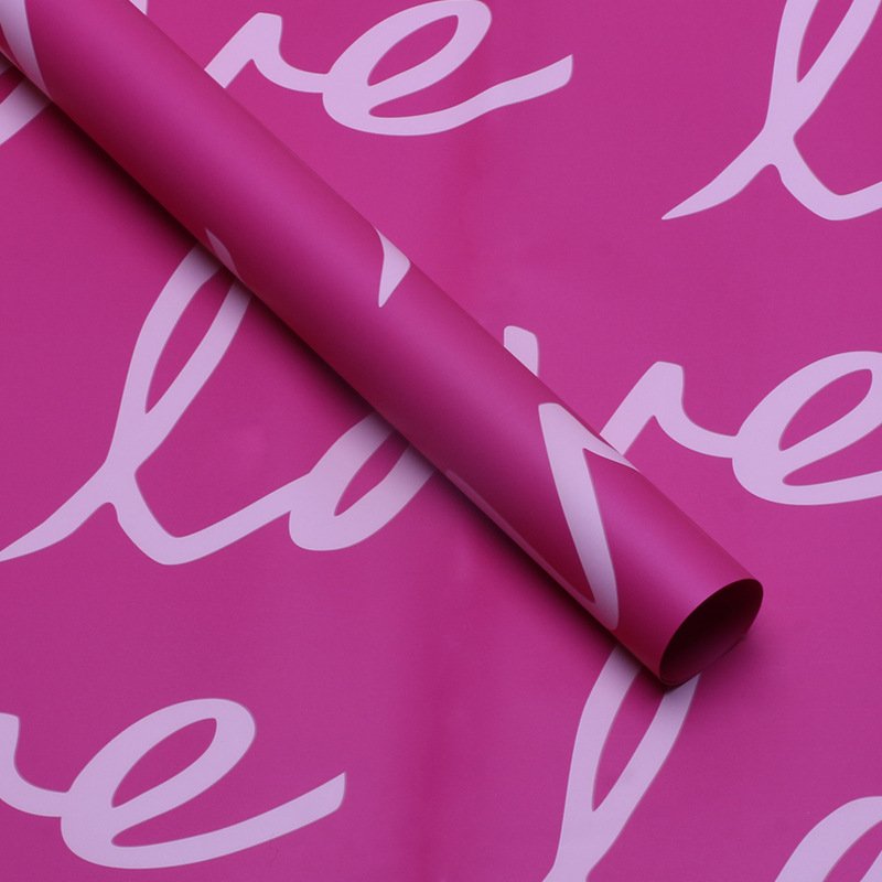 Roland Love Flower Bouquet Wrapping Paper - Image 4