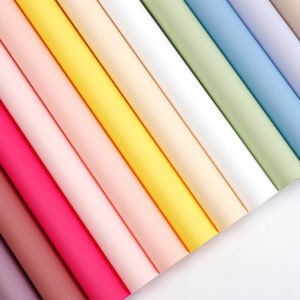 Plain Porcelain Flower Wrapping Paper