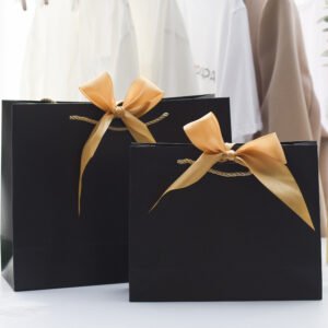 The Atelier Gift Bag In Noir