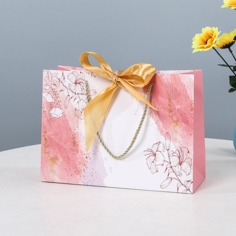 The "Blooming Romance" Floral Gift Bag - Image 4