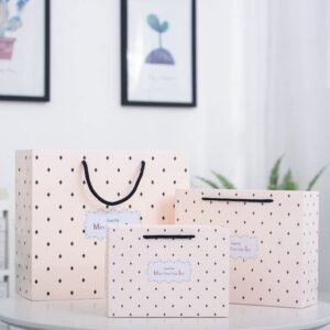 Polka Dot Packaging Gift Bag