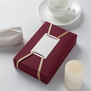 Embossed Greeting Card with Ribbon
