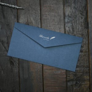 Creative Retro Gold-stamped Envelope