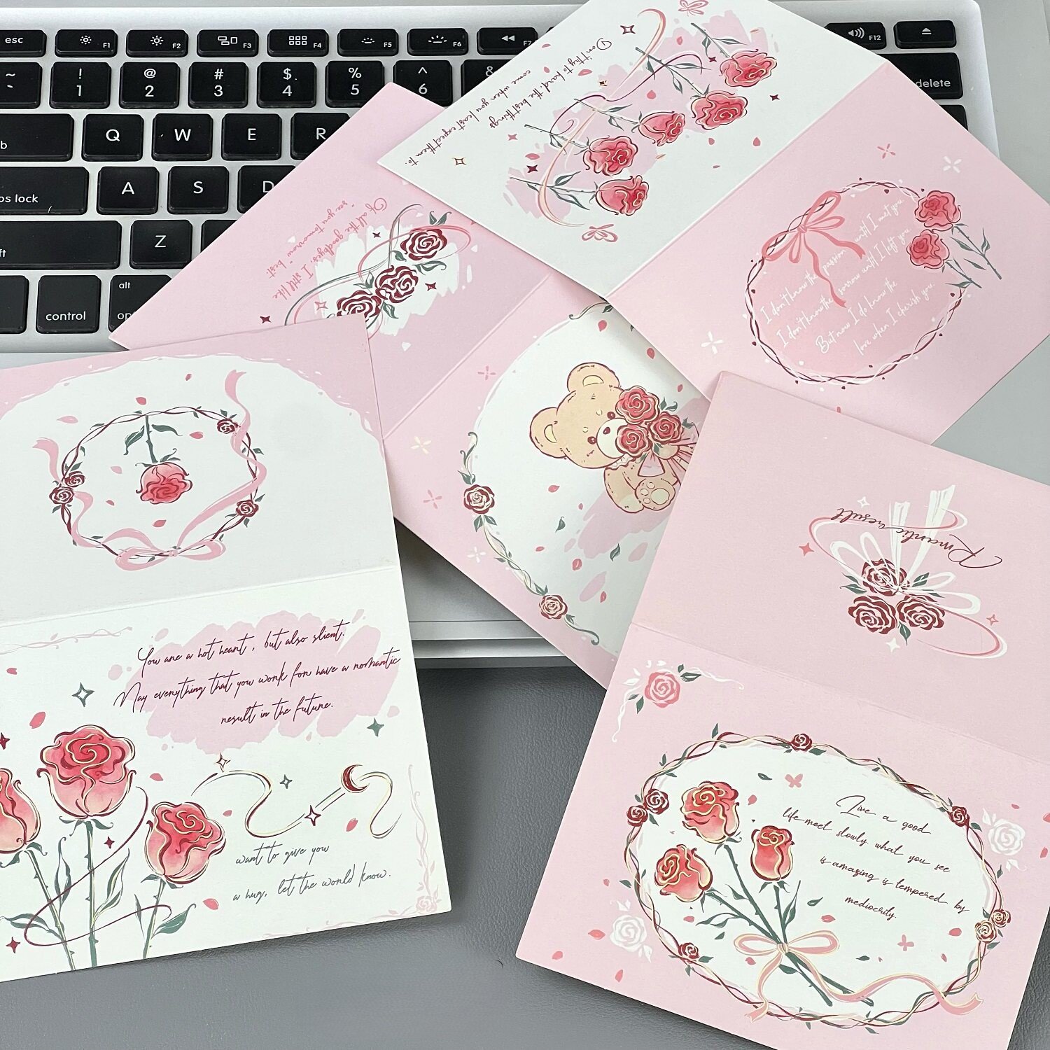 Romantic Rose Greeting Card