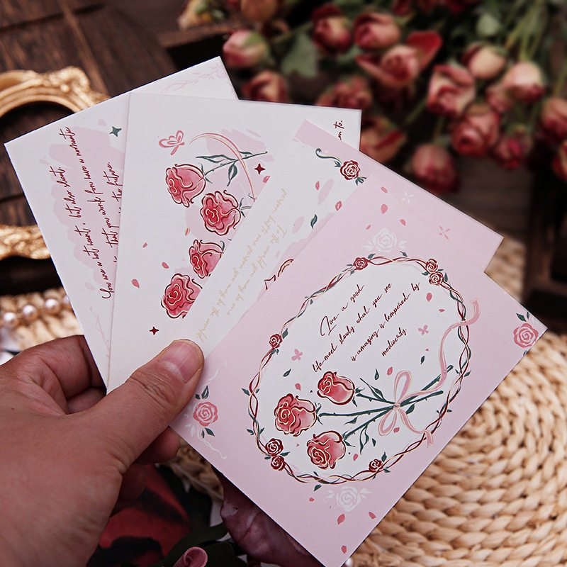Romantic Rose Greeting Card - Image 2