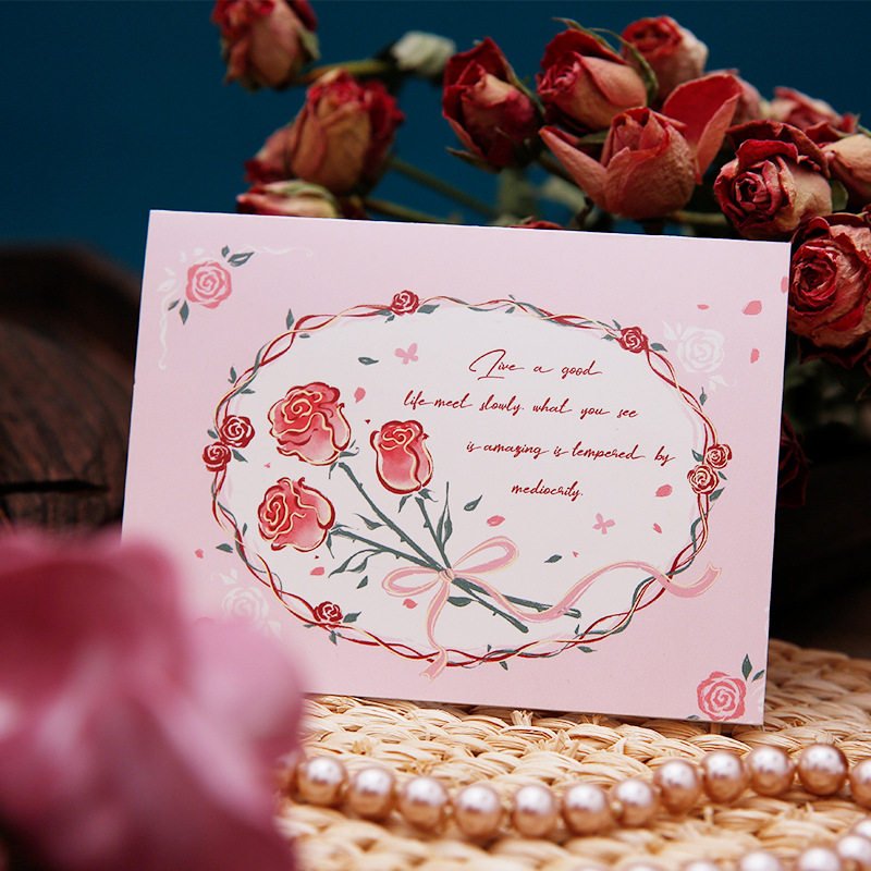Romantic Rose Greeting Card - Image 6