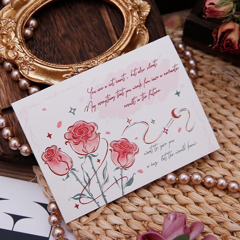 Romantic Rose Greeting Card - Image 5