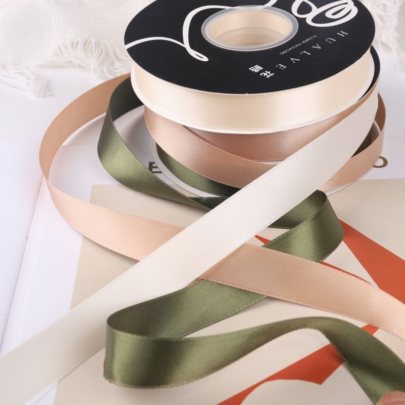 Premium Solid Color Pansy Ribbon