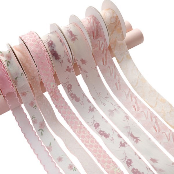 Dreamy Pink Series Floral Ribbon - Image 2
