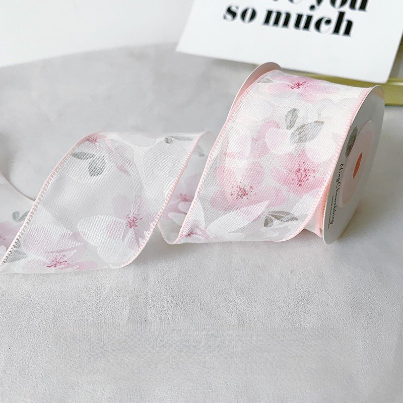 Dreamy Pink Series Floral Ribbon - Image 11
