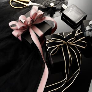 Premium Two-color Stitching Gift Wrapping Ribbon