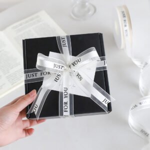 Transparent Snow Yarn Luxury Ribbon