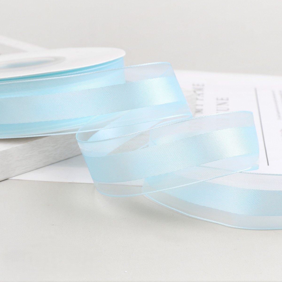 Gold Edge Simple Generous Solid Color Exquisite Ribbon - Image 6