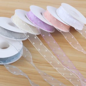 Bubble Cotton Polka Dot Ribbon
