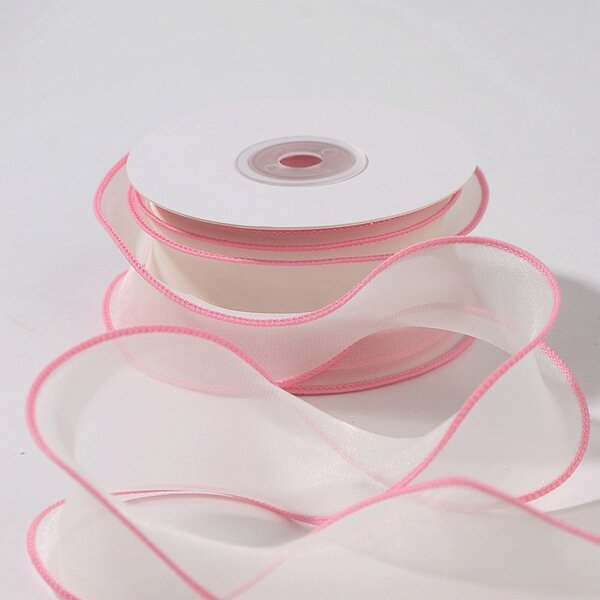Colorful Edge Chiffon Sheer Ribbon - Image 5