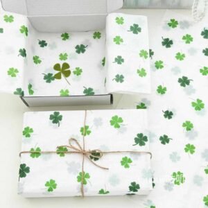Clover Pattern Gift Wrapping Tissue Paper