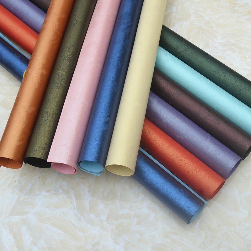 Big Rose Pearlescent Gift Wrapping Paper - Image 2