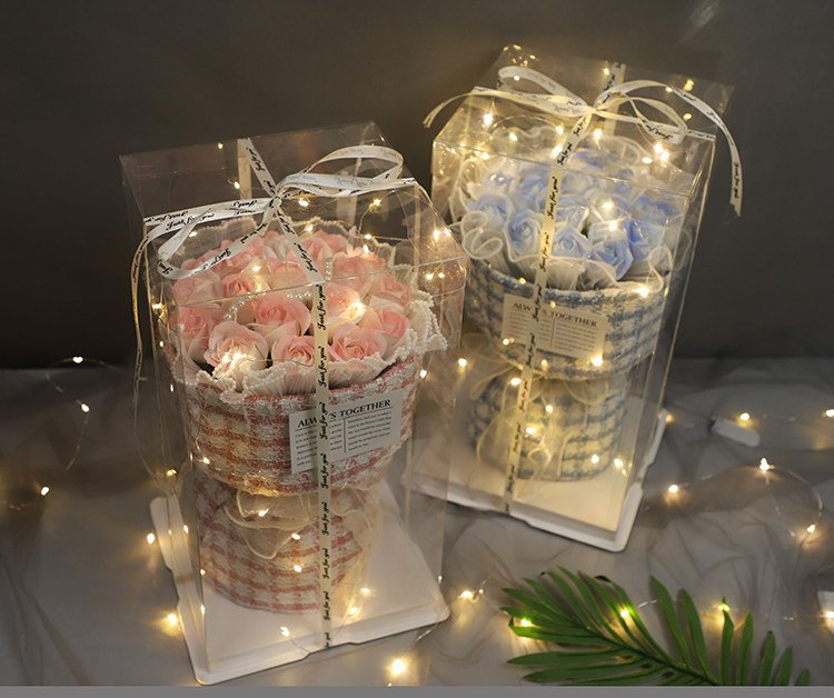 Preservative Rose Soap Bouquet