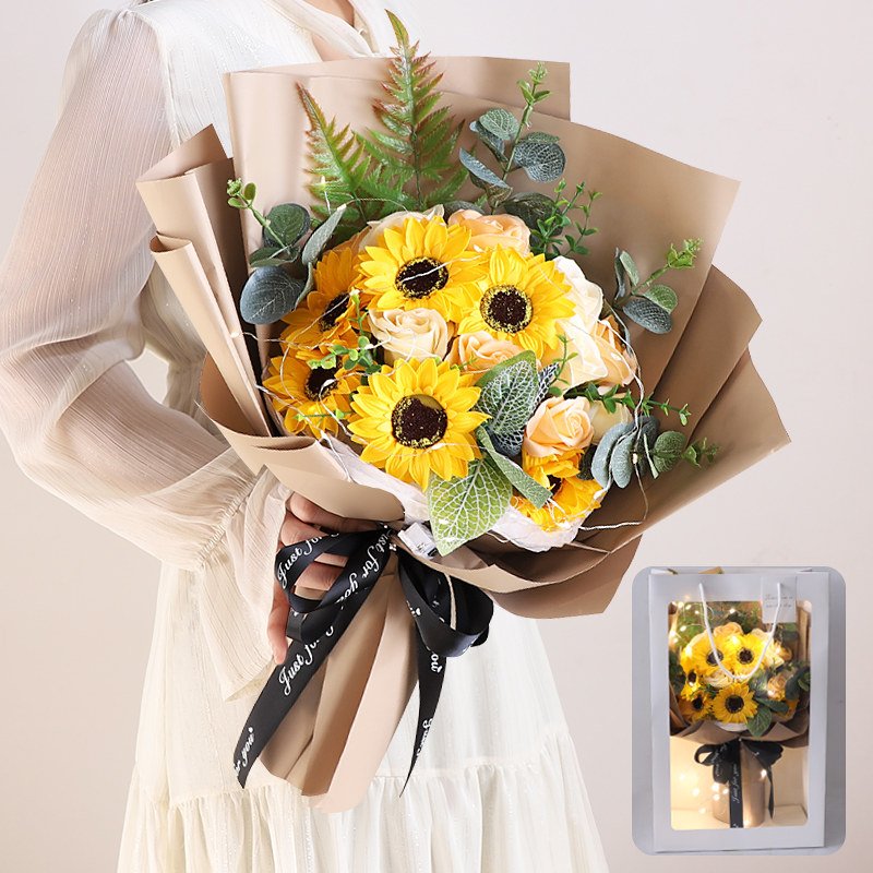Sunflower Artificial Bouquet