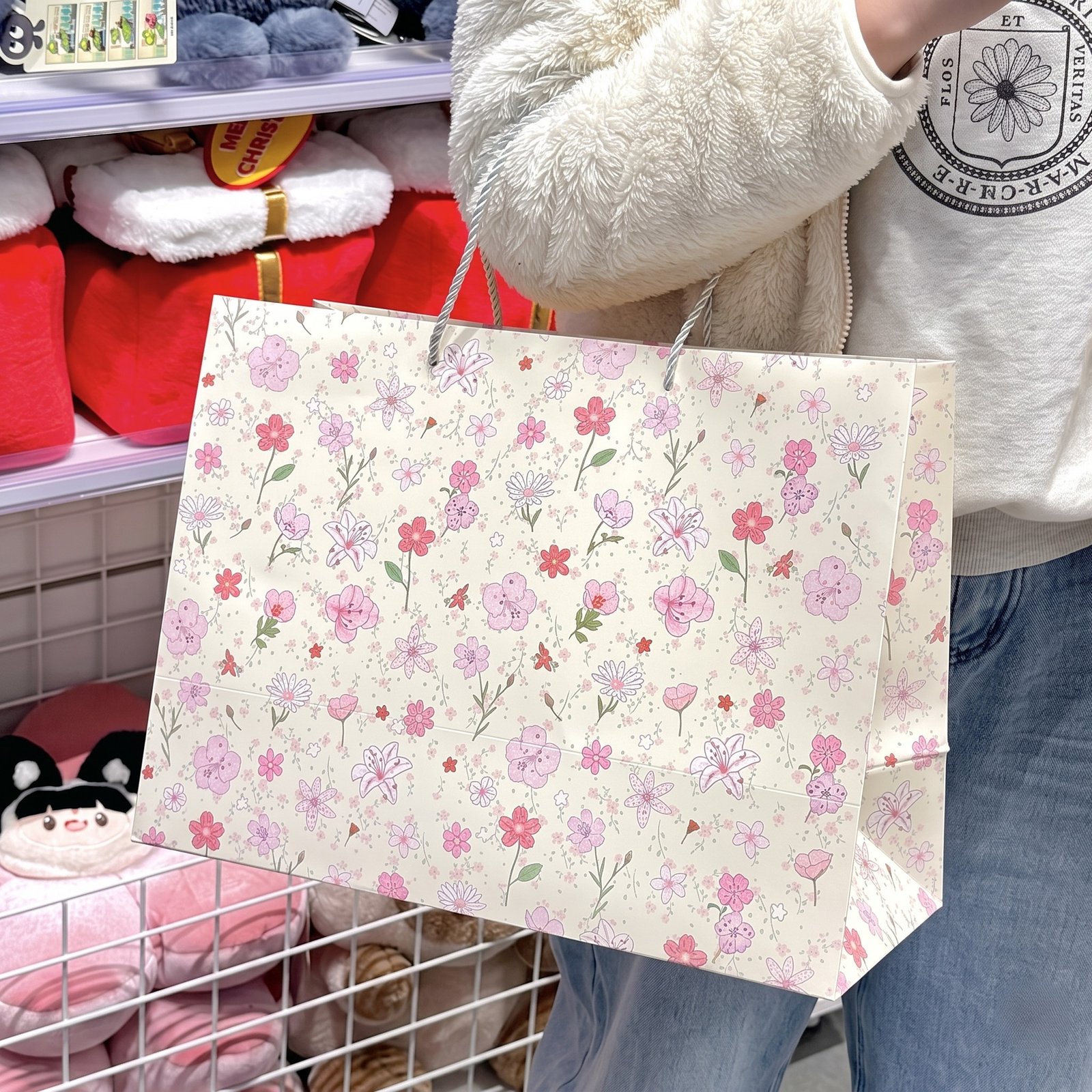 Popular Floral Gift Bag - Image 3