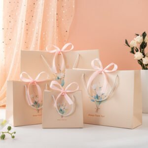 Pink Accompanying Gift Bag