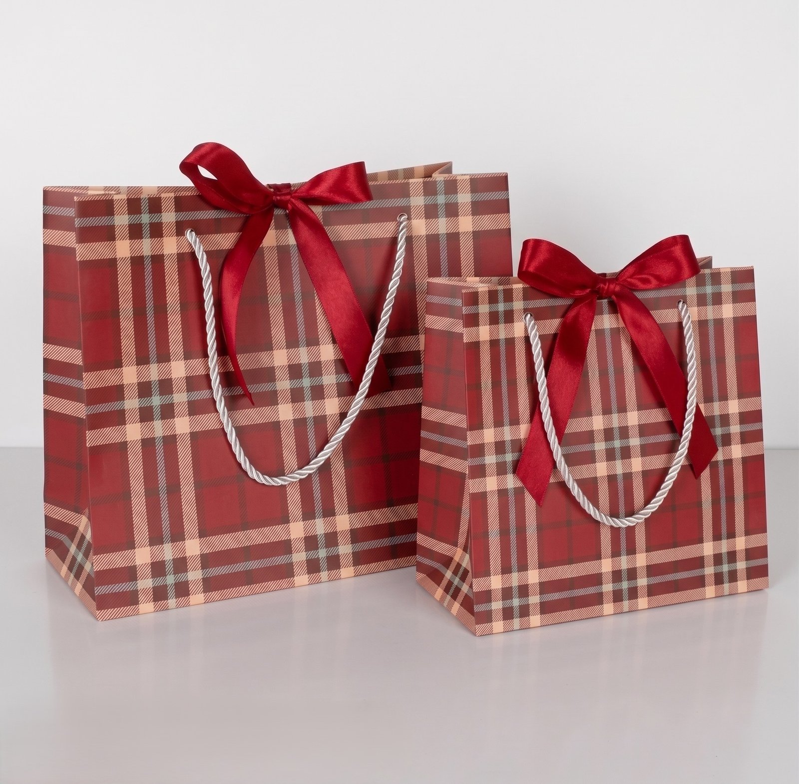 The Royal Plaid Satin Bag