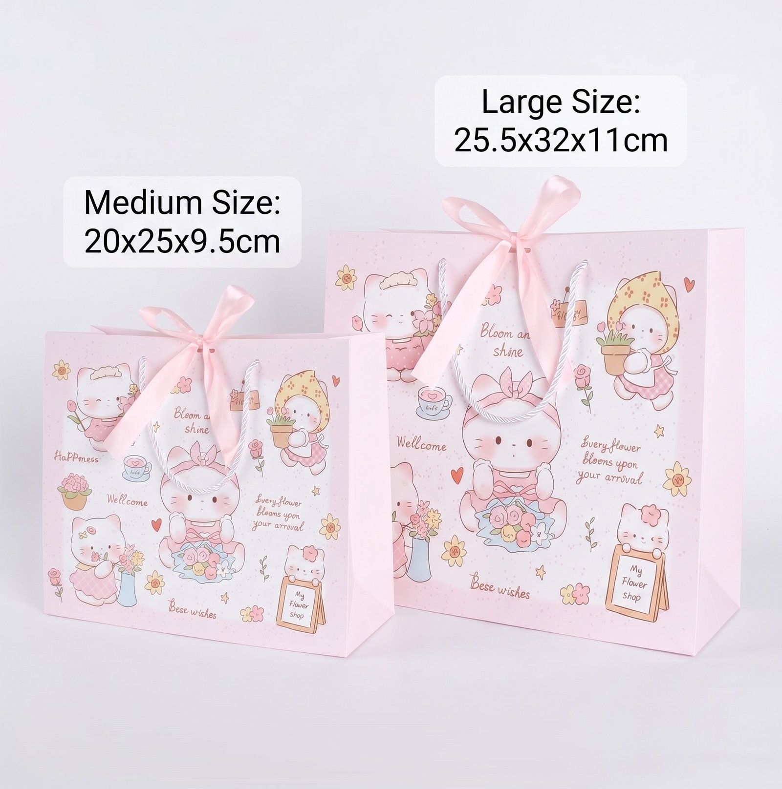 Bloom & Shine Kitty Gift Tote