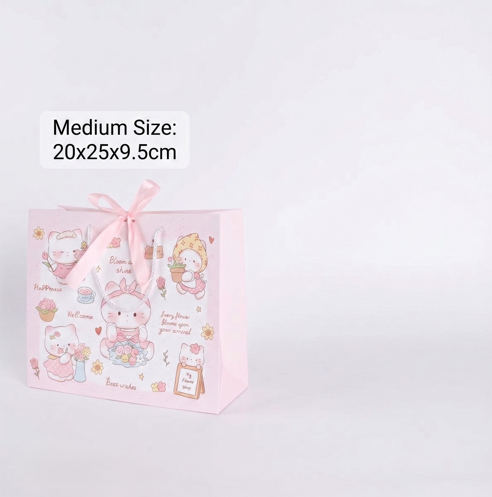 Bloom & Shine Kitty Gift Tote - Image 2