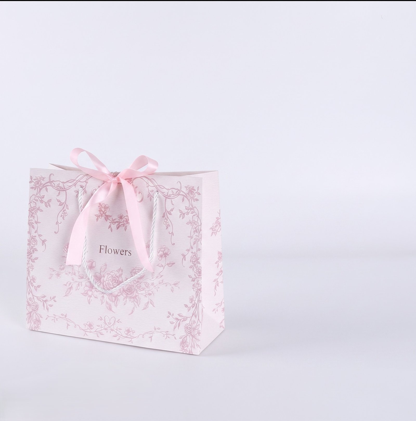 Pastel Rosewater Ribbon Bag - Image 2