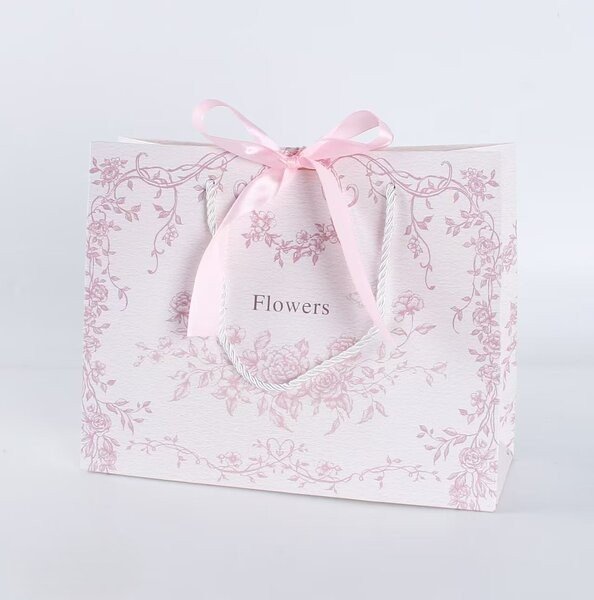 Pastel Rosewater Ribbon Bag - Image 3