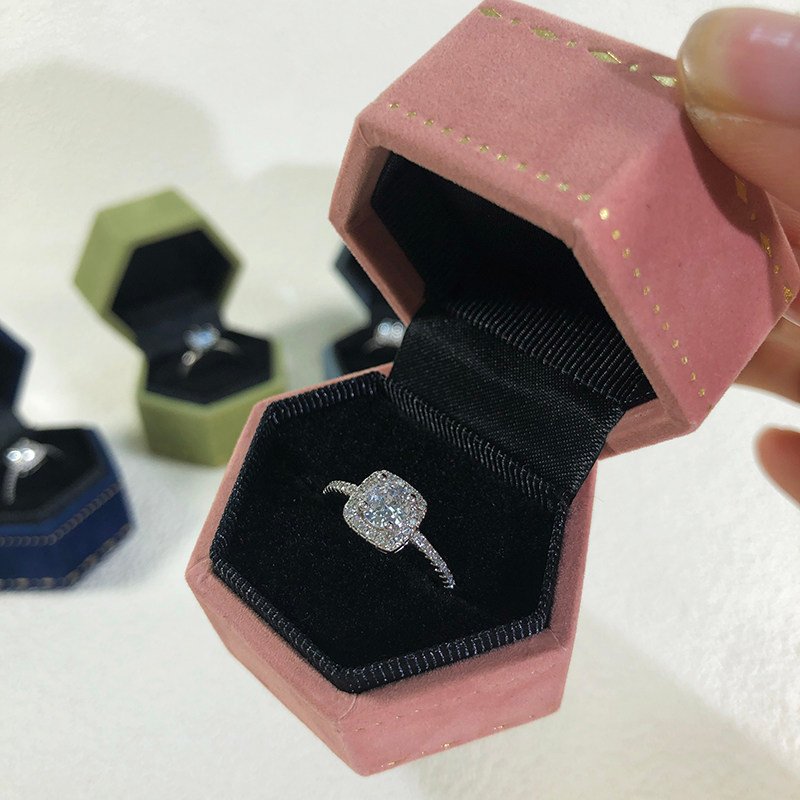 Diamond Cut Ring Box - Image 2