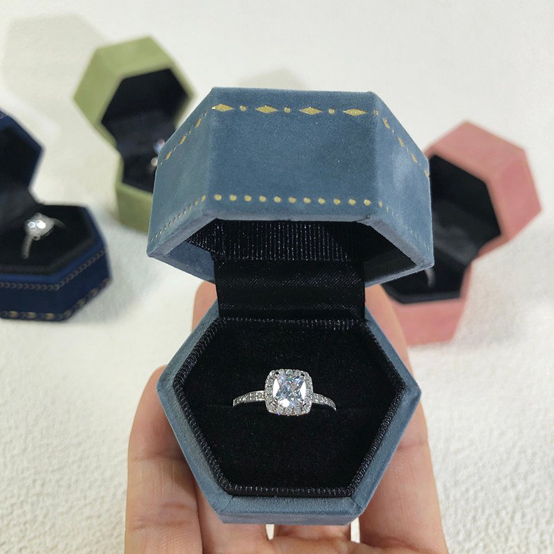 Diamond Cut Ring Box - Image 5