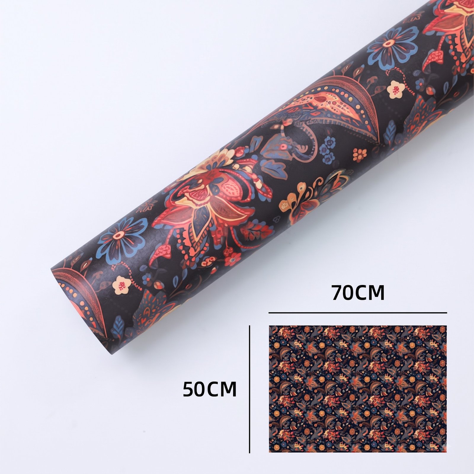 Retro Ethnic Style Gift Wrapping Paper - Image 2