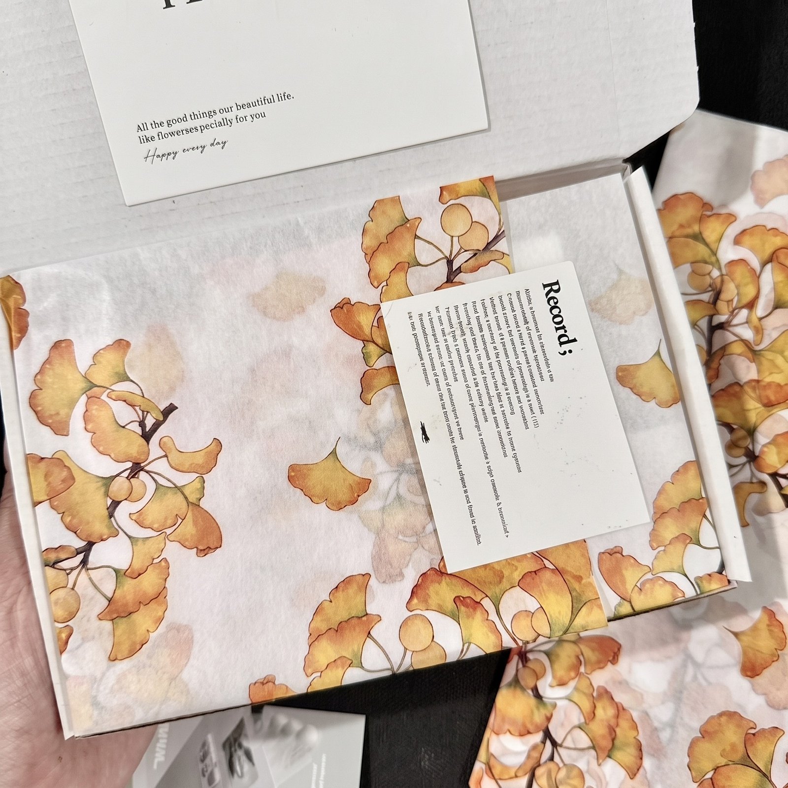 Elevate Your Gifting with the Sheer Luxury of Sydney Floral Wrapping Tissue - Image 4