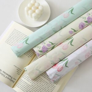 Spring Tulip Lining Wrapping Paper